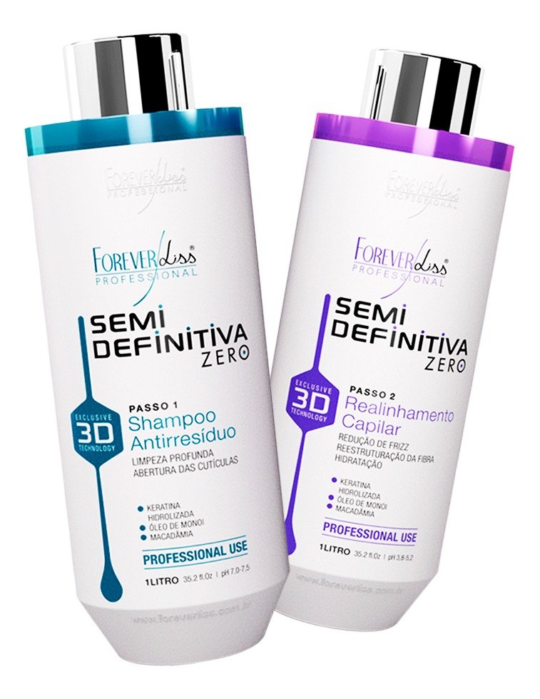 Loja Acosmeticos Forever Liss Kit Semi Definitiva D